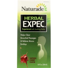 NATURADE: Herbal Expec Natural Cherry, 8.8 oz