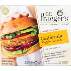 DR. PRAEGER'S: California Veggie Burgers, 10 oz