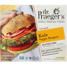 DR. PRAEGER'S: Kale Veggie Burgers, 10 oz