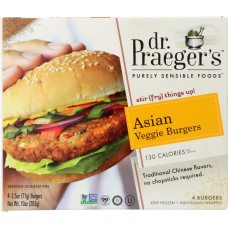 DR PRAEGER: Asian Veggie Burger, 10 oz