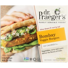 DR PRAEGER: Bombay Veggie Burgers, 10 oz