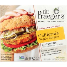 DR. PRAEGER'S: Sensible Foods California Veggie Burgers, 10 oz
