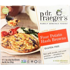 DR PRAEGER: Four Potato Hash Browns, 9 oz