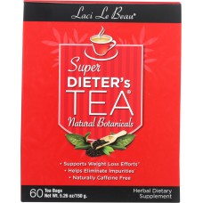 LACI LE BEAU: Super Dieter's Tea Original, 60 bg