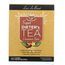 LACI LE BEAU: Super Dieter's Tea Cinnamon Spice, 60 bg