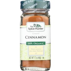 THE SPICE HUNTER: Organic Ground Cinnamon, 1.7 oz