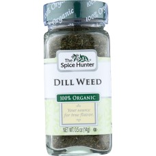 THE SPICE HUNTER: 100% Organic Dill Weed, 0.5 oz