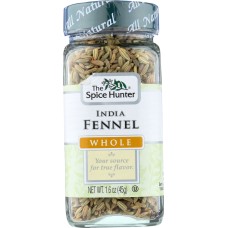 THE SPICE HUNTER: Whole India Fennel, 1.6 oz