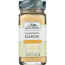 THE SPICE HUNTER: Granulated California Garlic, 2.7 oz