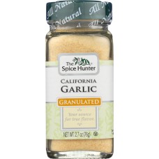 THE SPICE HUNTER: Granulated California Garlic, 2.7 oz