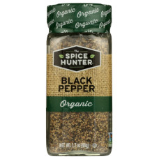 SPICE HUNTER: Organic Ground Pepper, 1.7 oz