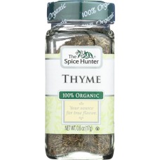 SPICE HUNTER: 100% Organic Thyme, 0.6 oz