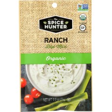 THE SPICE HUNTER: Organic Dip Mix Ranch, 0.9 oz