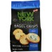 NEW YORK STYLE: Plain Bagel Crisps, 7.2 oz