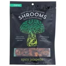 SHROOMS: Spicy Jalapeno Crispy Mushroom Snack, 2 oz