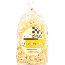 AL DENTE: Egg Fettucine Noodles, 12 oz