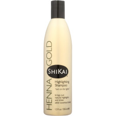 SHIKAI: Henna Gold Highlighting Shampoo ,12 Oz