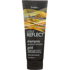 SHIKAI: Color Reflect Shampoo Gold, 8 oz