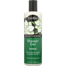 SHIKAI: All Natural Moisturizing Shower Gel Gardenia, 12 oz