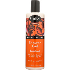 SHIKAI: Moisturizing Shower Gel Sandalwood, 12 Oz