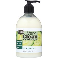 SHIKAI: Very Clean Liquid Hand Soap Cucumber, 12 Oz