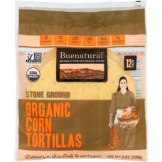 BUENATURAL: Organic Corn Tortillas, 8 oz