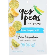POPCHIPS: Chips Peas Himalayan Salt, 3 oz