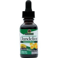 NATURES ANSWER: Dandelion Root Alcohol Free, 1 oz