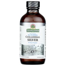 NATURES ANSWER: Colloidal Silver 50Mcg, 4 fo