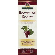NATURES ANSWER: Liquid Resveratrol Reserve, 5 oz