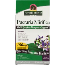 NATURE'S ANSWER: Pueraria Mirifica 150 Mg, 60 Veggie Caps