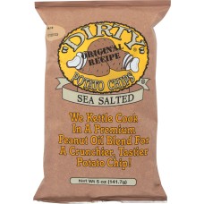 DIRTY POTATO CHIP: Chip Potato Sea Salted, 5 oz