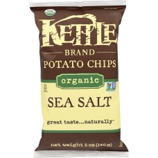 KETTLE BRAND: Organic Potato Chips Sea Salt, 5 oz