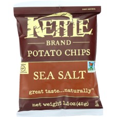 KETTLE FOODS: Potato Chips Sea Salt, 1.5 oz