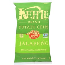 KETTLE FOODS: Potato Chips Jalapeno, 5 oz