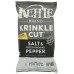 KETTLE FOODS: Krinkle Cut Salt and Pepper Potato Chips, 7.5 oz