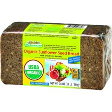 MESTEMACHER: Natural Sunflower Seed Bread with Whole Rye Kernels, 17.6 oz