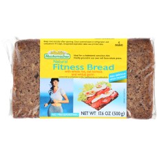 MESTEMACHER: Fitness Bread with Whole Rye Oat Kernels and Wheat Germs, 17.6 oz