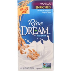 DREAM: Rice Dream Vanilla Enriched, 64 fo
