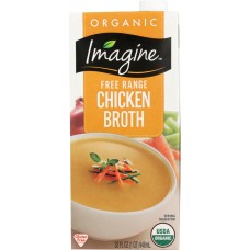 IMAGINE: Organic Free Range Chicken Broth, 32 oz