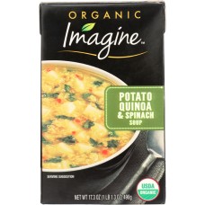 IMAGINE: Soup Potato Quinoa Spinach, 17.3 oz