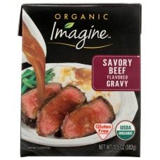 IMAGINE: Organic Savory Beef Flavored Gravy, 13.5 fl oz