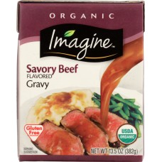 IMAGINE: Organic Savory Beef Flavored Gravy, 13.5 fl oz