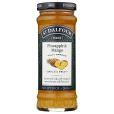ST DALFOUR: Pineapple and Mango Fruit Spread, 10 oz