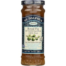 ST DALFOUR: All Natural Fruit Spread Royal Fig, 10 oz