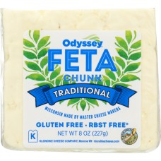 ODYSSEY: Traditional Feta Chunk Cheese, 8 oz