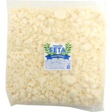 ODYSSEY: Traditional Feta Crumbles Cheese, 5 lb
