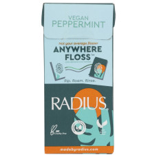 RADIUS: Floss Mint Vegan Xylitol, 0.5 oz