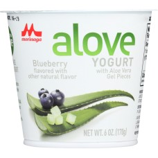 ALOVE: Blueberry Aloe Vera Yogurt, 6 oz
