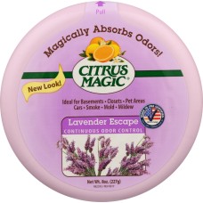 CITRUS MAGIC: Air Freshener Solid Lavender, 8 oz